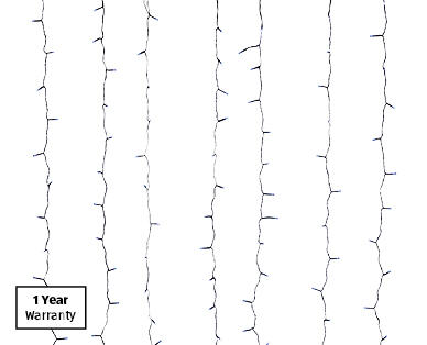 150 LED Solar Net or Curtain Lights