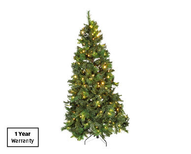 Winchester Luxury Pre-lit Christmas Tree 7ft (213cm)