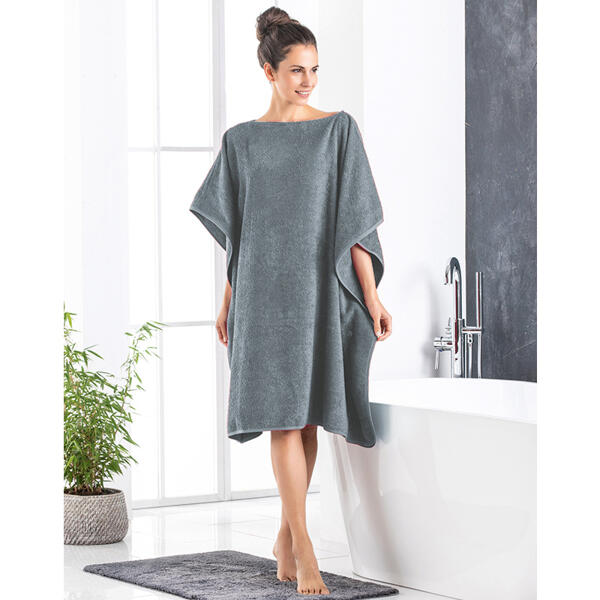 XL-Badetuch-Poncho 2in1