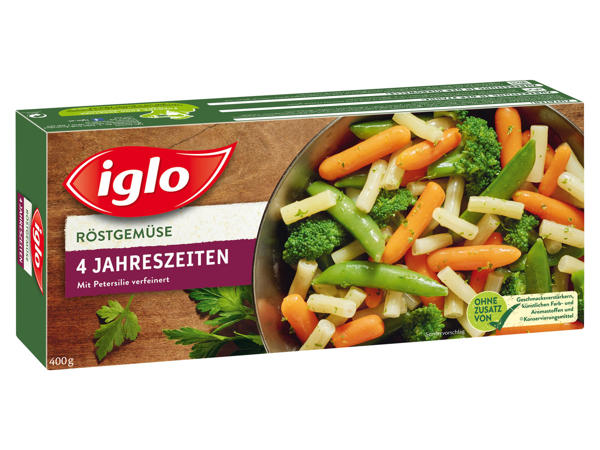 IGLO Röstgemüse/Gemüse à la Crème