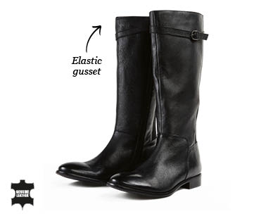 Ladies Leather Boots