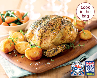 British Garlic & Herb Chicken – Roast in the Bag