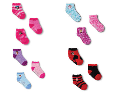 Licensed Children's 3-Pack Fuzzy Socks