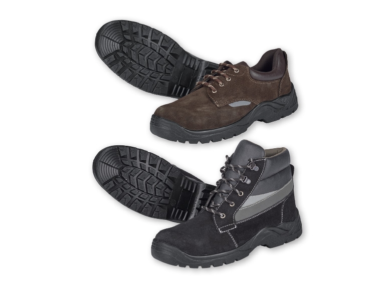 POWERFIX Men's Leather Safety Boots