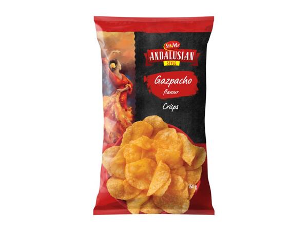 Gazpacho Flavoured Crisps