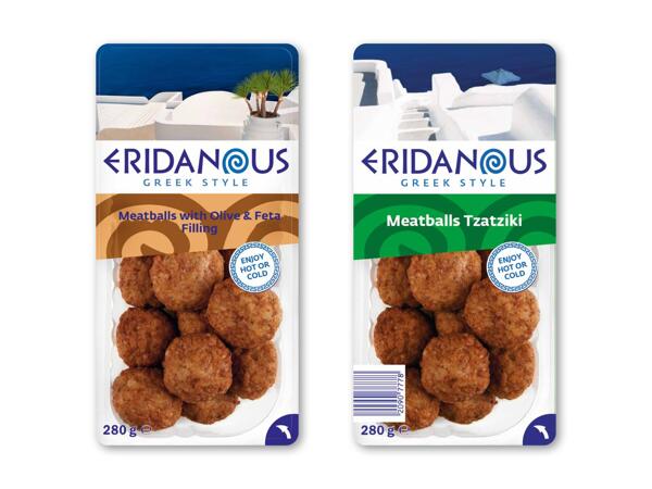 Kødboller med fyld