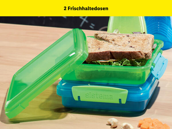 Sistema(R) Frischaltedosen/ Trinkflaschen-Sortiment