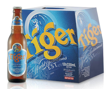 Tiger Beer 12 x 330ml