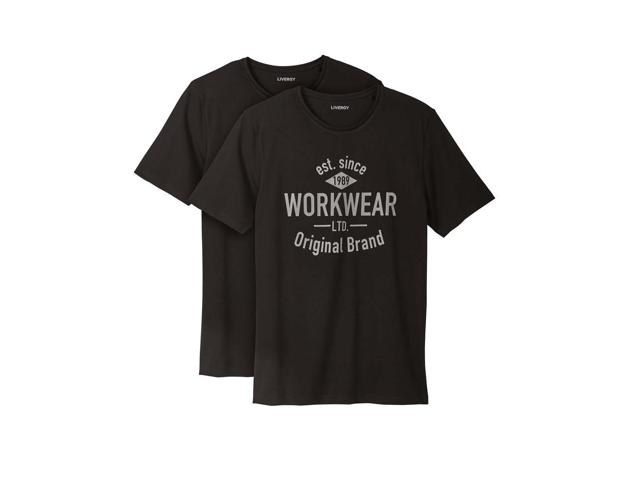 LIVERGY(R) T-shirts 2-pak