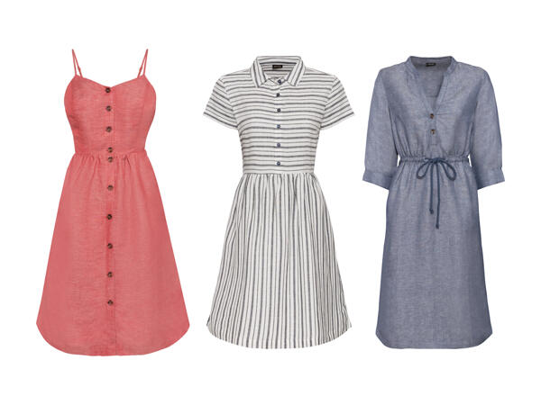 Leinen-Kleid