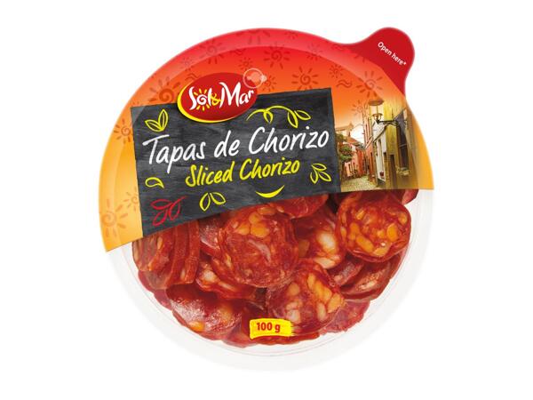 Tapas de Chorizo Sliced Chorizo