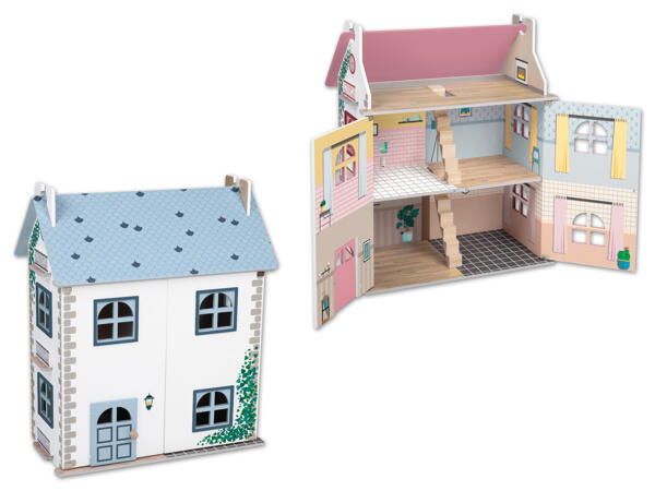 Holz-Puppenhaus