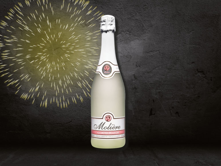 Vin mousseux litchi Molière