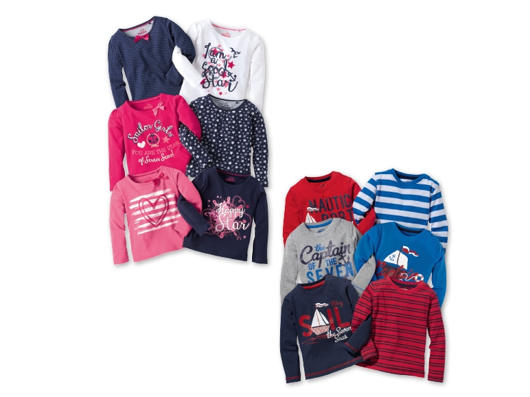 Lupilu Girls' or Boys' Long-Sleeved Tops