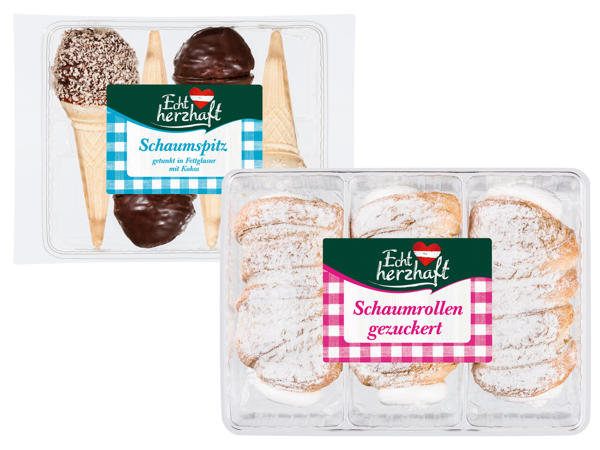 ECHT HERZHAFT Schaumspitz oder Schaumrollen