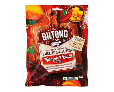 The Biltong Man Sliced Biltong 100g