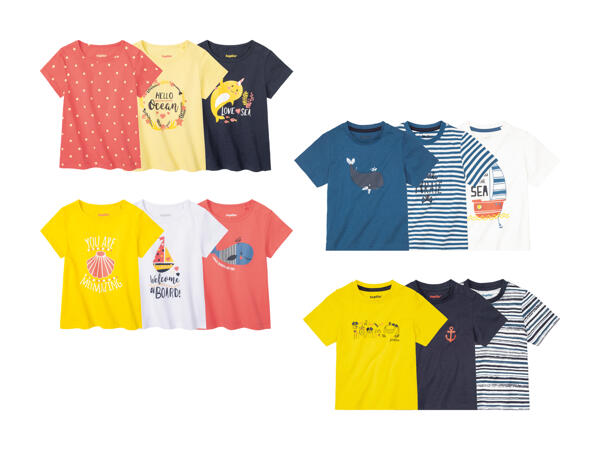 Tee-shirts, lot de 3