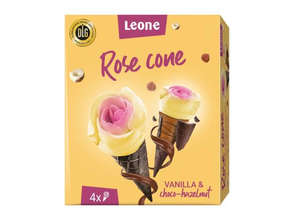 Leone Rose Ice Cream Cones