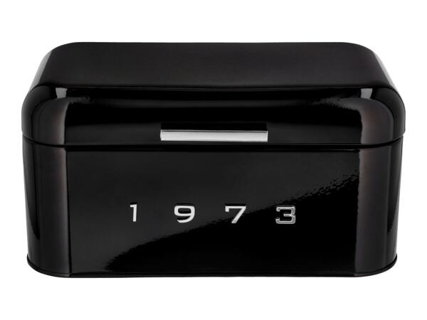 Silvercrest Black Bread Bin