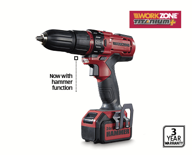 24V Cordless Hammer Drill