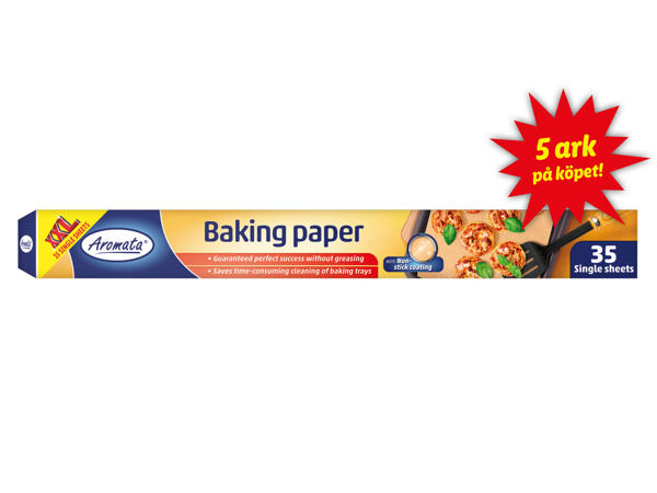 Bakplåtspapper