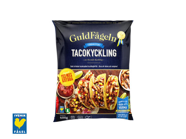 Guldfågeln tacomarinerad kyckling