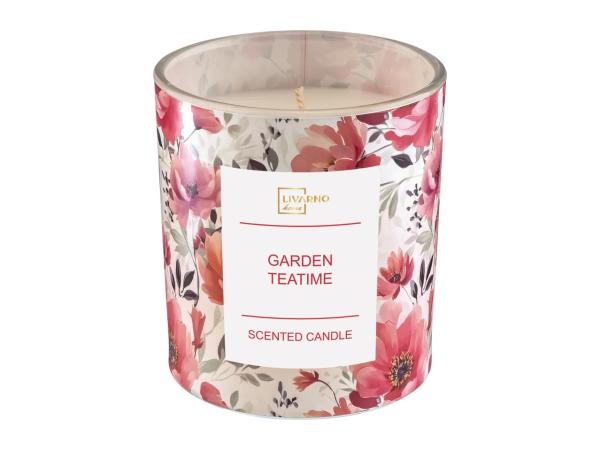 Livarno Home Scented Candle - Garden Teatime