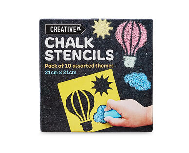 Chalk Stencils 10pk or Chalk 50pk