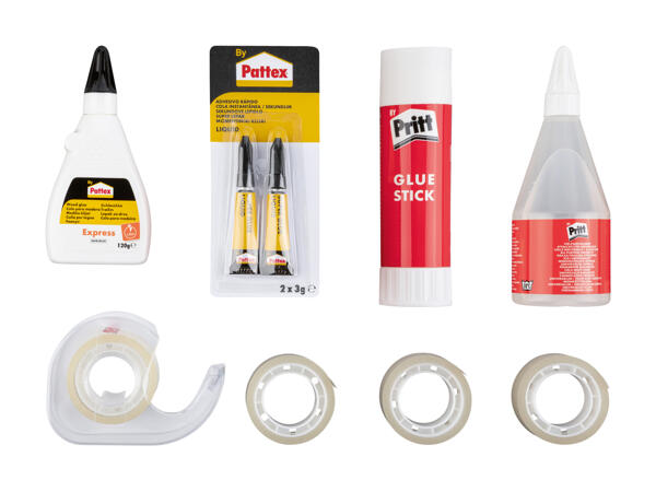Assortiment de colles/d'adhésifs
