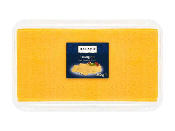 Feuilles de lasagne fraîches