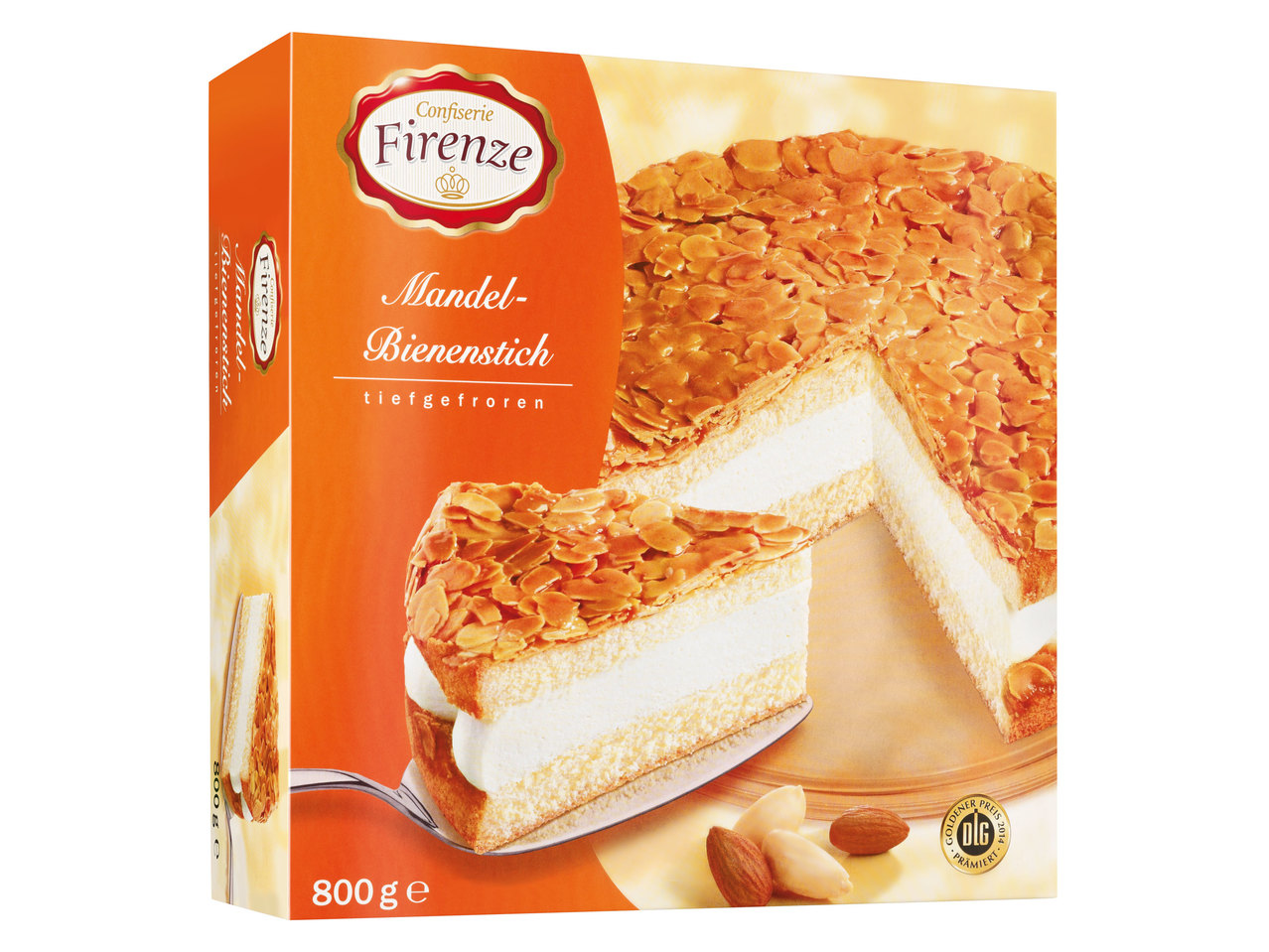 CONFISERIE FIRENZE Mandel-Bienenstich-Torte