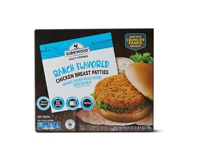 Kirkwood Spicy or Ranch Panko Chicken Patties