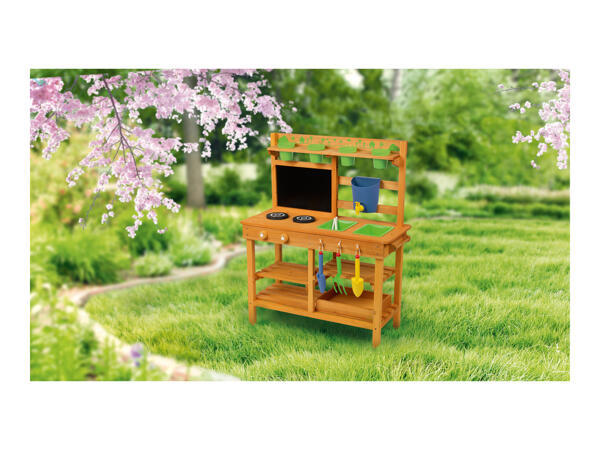 Playtive Wooden Mud Kitchen
