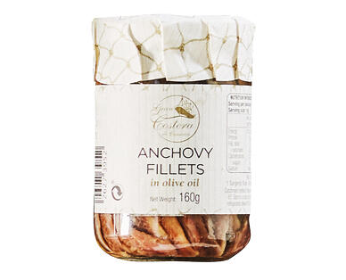 Gran Costera Anchovy Fillets in Olive Oil 160g