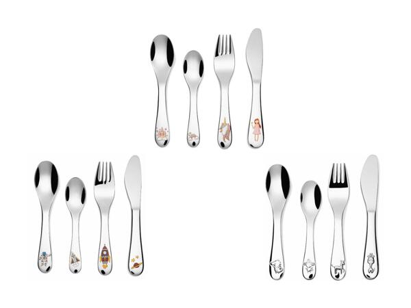 Couverts pour enfants, 4 pièces