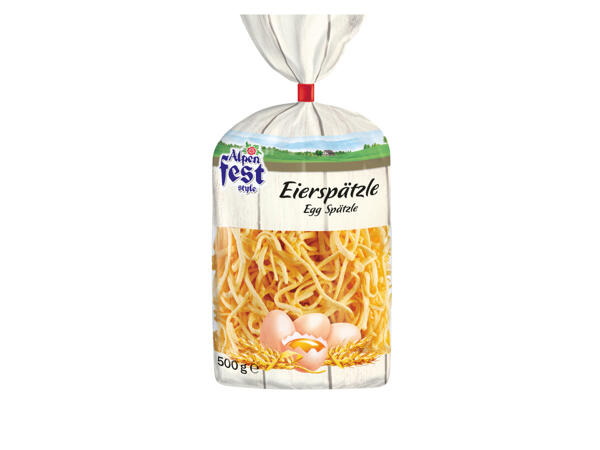 Ölkruspasta/ Eierspätzle