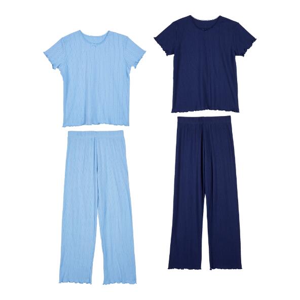 L&D(R) 				Pyjama mit Ajour