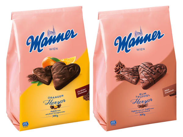 MANNER Waffelherzen