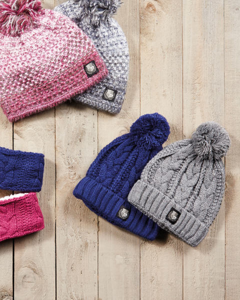 Crane Equestrian Knit Pompom Hat