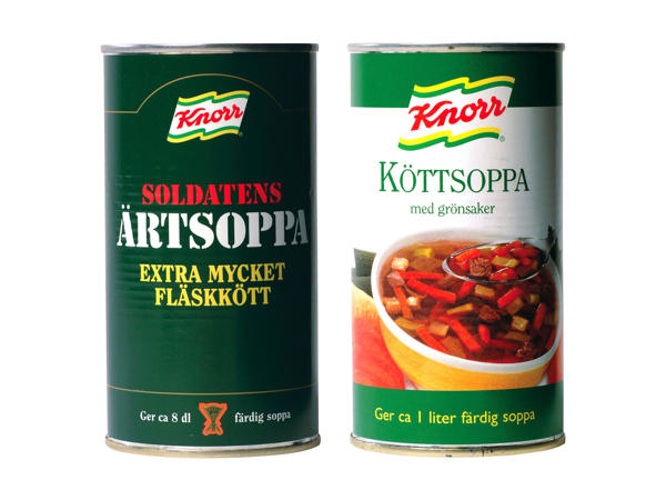 Knorr ärt-/ köttsoppa