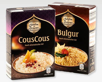 SCHÄTZE DES ORIENTS CousCous/Bulgur