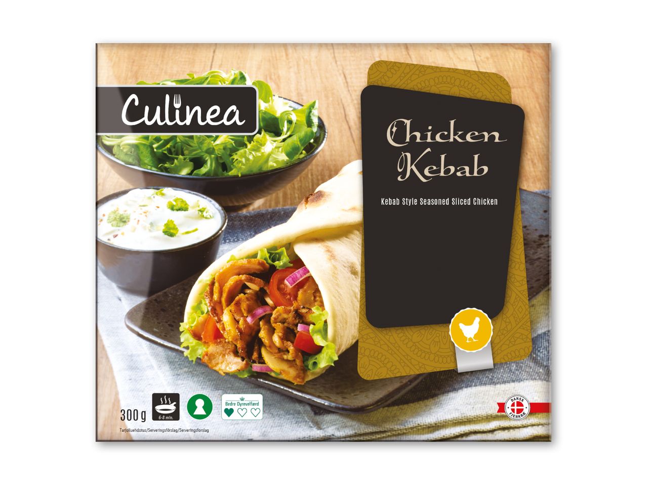 CULINEA Kyllingekebab