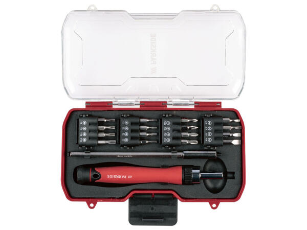 Tool set for precision mechanics