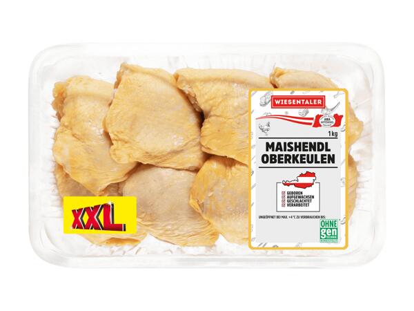 Frische Maishendl Oberkeulen