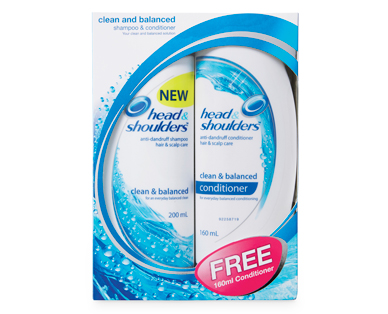 HEAD & SHOULDERS SHAMPOO 200ML AND CONDITIONER 160ML VALUE PACK