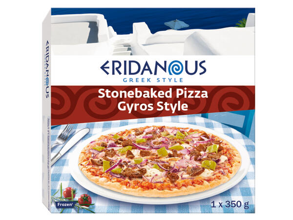 Steinofenpizza Gyros Style
