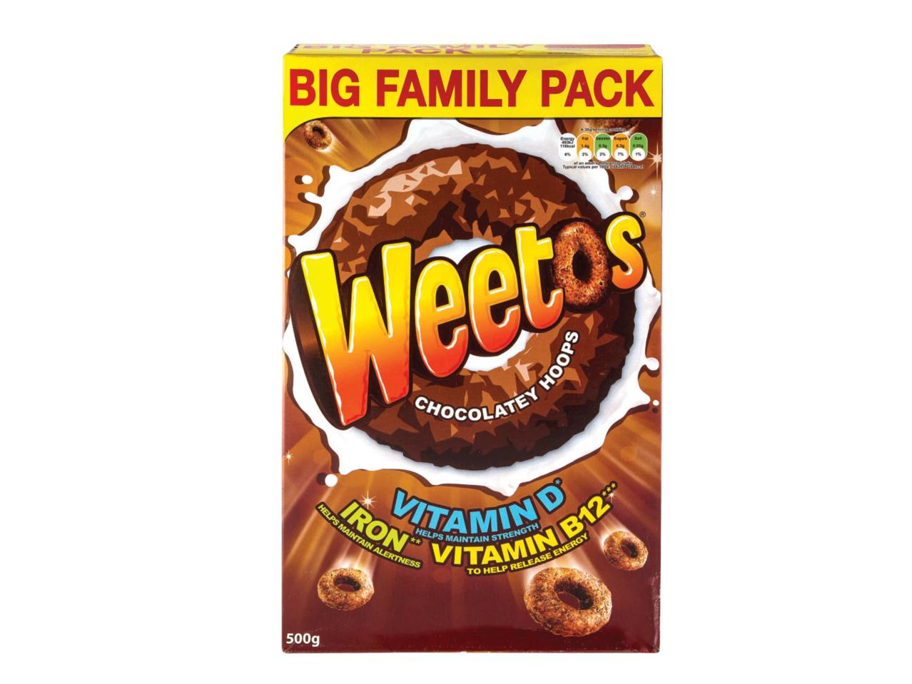 WEETOS Chocolate Hoops