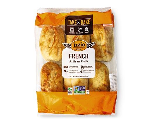 Izzio Artisan Bakery French Artisan Rolls - Aldi - US - Specials Archive