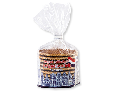 Gaufrettes au caramel