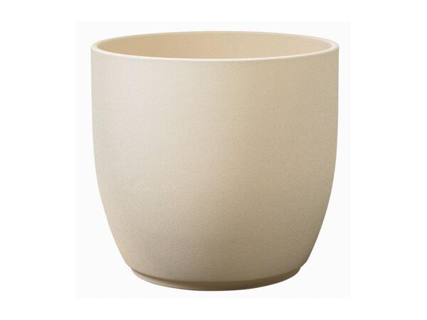 Round Stone Ceramic Pots - 24cm